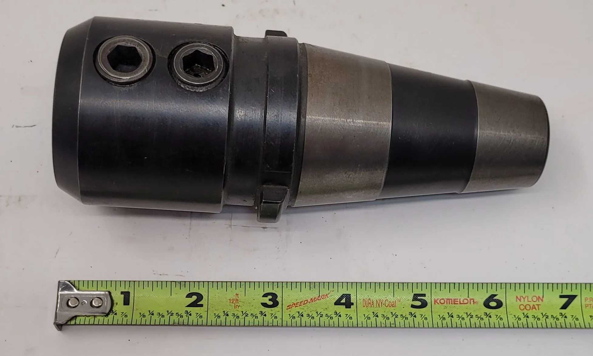 NIKKEN EC45-1 1/8" END MILL HOLDER - CAT 45, 6-1/2IN OAL, 1-1/8IN BORE DIAMETER - MACHINING TOOLING & PARTS