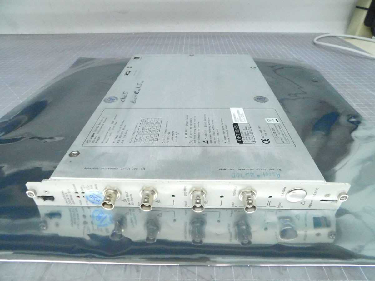 AGILENT E1420B UNIVERSAL COUNTER 200MHZ/2NS, OPTION 100 M7271 - INSPECTION & MEASUREMENT