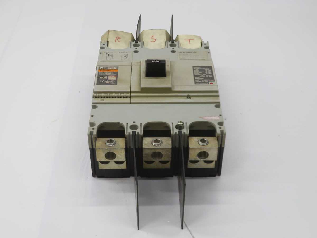 FUJI ELECTRIC BW800RAGU-3P800 CIRCUIT BREAKER T267366 - CIRCUIT BREAKERS