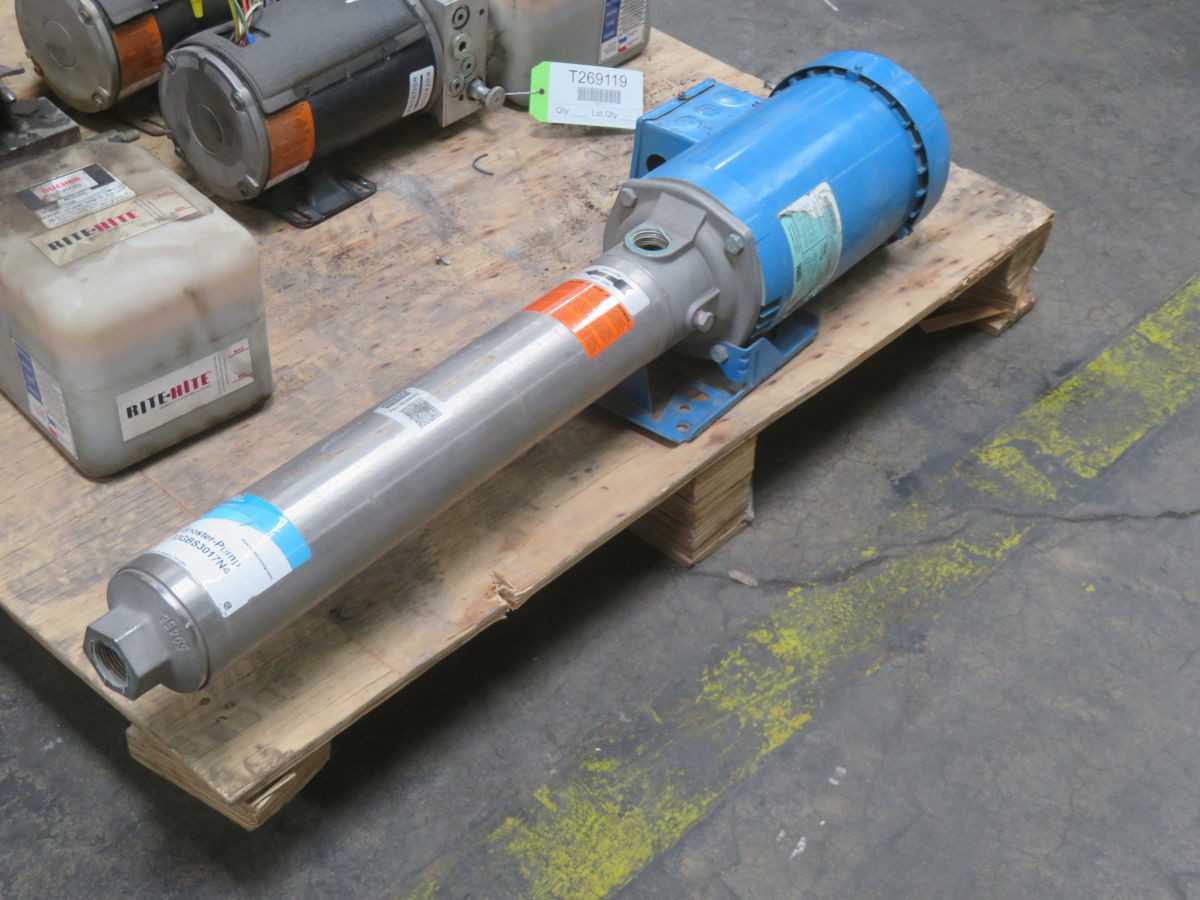 BUCHER 33GBS3017N4 HIGH-PRESSURE BOOSTER PUMP T269120 - CENTRIFUGAL PUMP