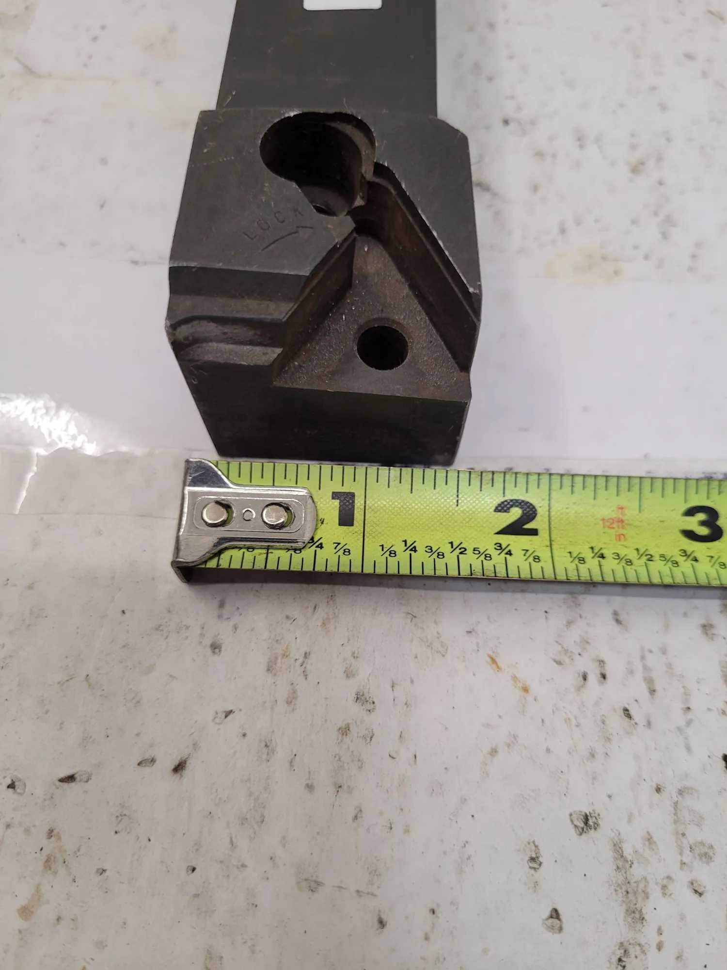 KENNAMETAL DTFNR-205D TOOLHOLDER, 1.25" SQUARE SHANK, 6" OAL, FOR TN-54 INSERTS - MACHINE TOOLING