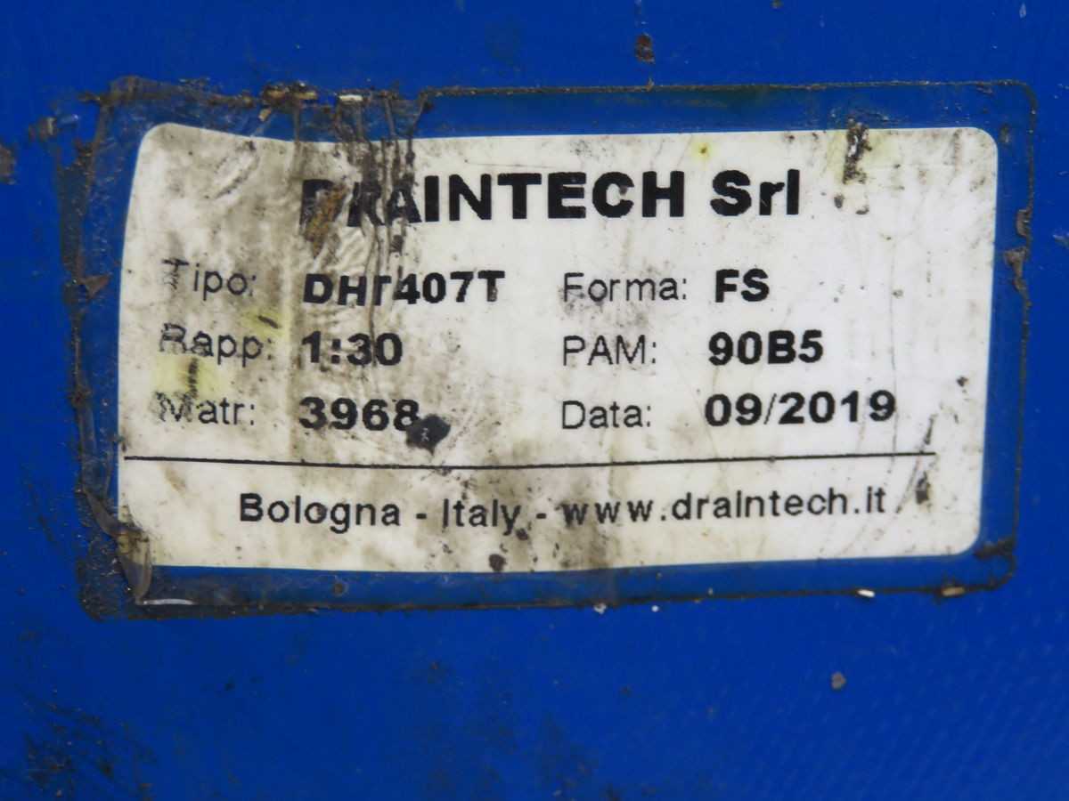 DRAINTECH DHR407T GEAR BOX T263328 - GEAR REDUCERS