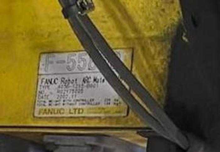 2002 FANUC ARCMATE 100IB ROBOT - 6KG, 1373MM REACH, R-J3IB CONTROLLER - ARTICULATED ROBOTS
