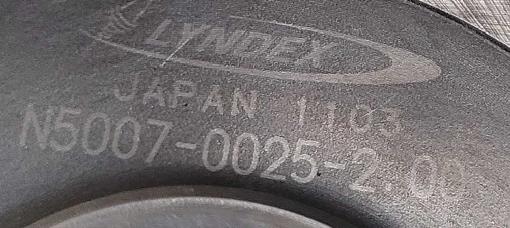 LYNDEX N5007-0025-2.00 COLLET CHUCK, CAT 50 HOLDER, ER25 COLLET SERIES, MAX SPEED 23,000 RPM - MACHINING TOOLING & PARTS