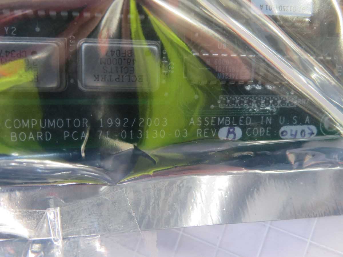 PARKER COMPUMOTOR OEM6200 71-013130-03 CIRCUIT BOARD, 2 AXIS, 5 VDC INPUT, 2 A CURRENT - SERVO DRIVES