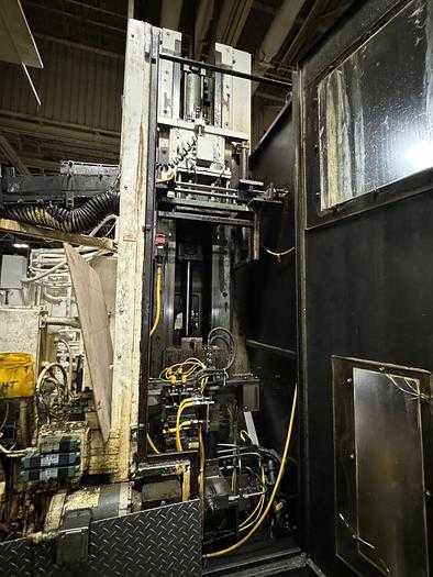 1998 BMS BMCM15-48 INTERNAL BROACHING MACHINE, 15-TON, 48IN STROKE, 40 HP, DUAL STATION - MACHINING