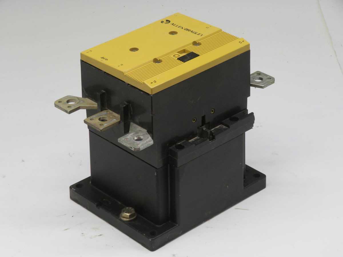 ALLEN BRADLEY 100-B400NB3 CONTACTORS, 3-POLE, 400A AC-3 CURRENT, 440/480V AC COIL - CONTACTORS ALLEN BRADLEY 100-B400NB3 CONTACTORS, 3-POLE, 400A AC-3 CURRENT, 440/480V AC COIL - CONTACTORS