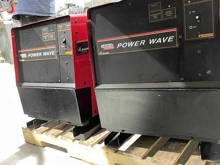 LINCOLN POWER WAVE 455M - 450A, 570A, 88-90% EFFICIENCY, ARCLINK, WAVEFORM CONTROL - MIG WELDERS