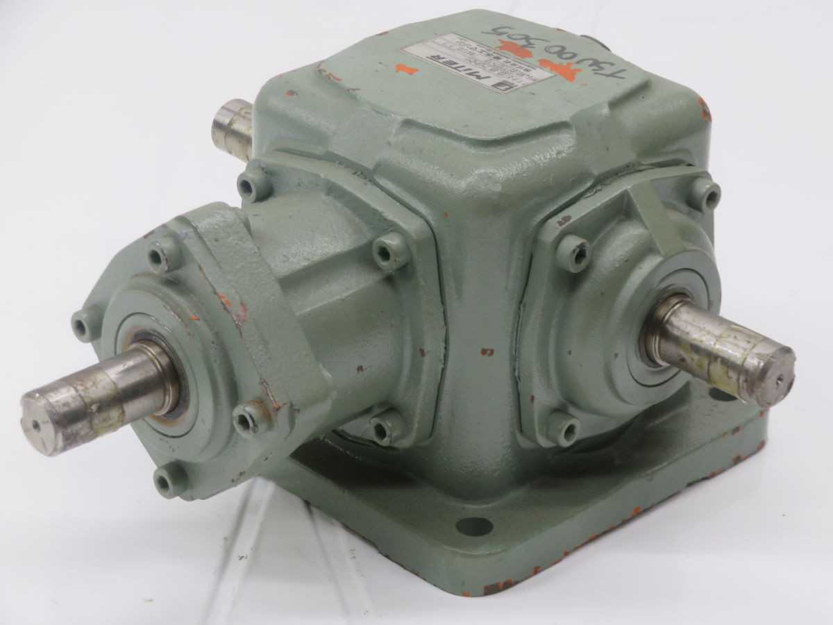 TSUBAKI ED 6M 1-LR-0-Y TSU00305 GEAR BOX T266591 - RIGHT ANGLE GEAR REDUCER