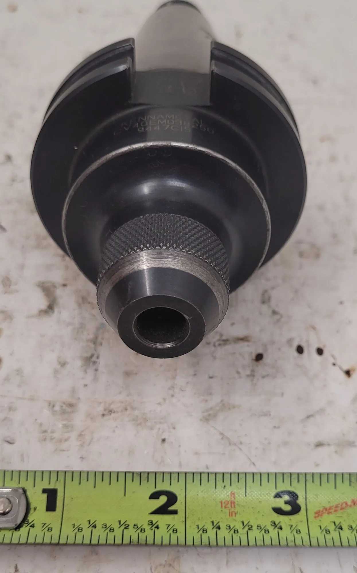 KENNAMETAL CV40EM038250 CAT 40 END MILL HOLDER, .3750/3/8 SIZE, COOLANT THRU, SET OF 2 - MACHINE TOOLING