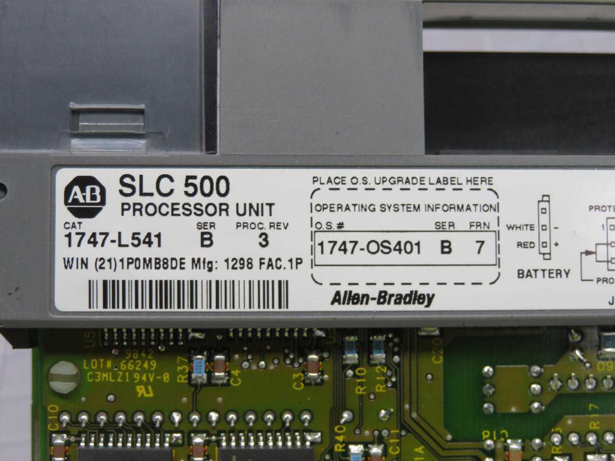 Allen Bradley 1747-L541 SLC500 PLC, 16K Memory, 4096 DI/DO, 256 AI/AO, DH+, RS-232 - INDUSTRIAL PARTS