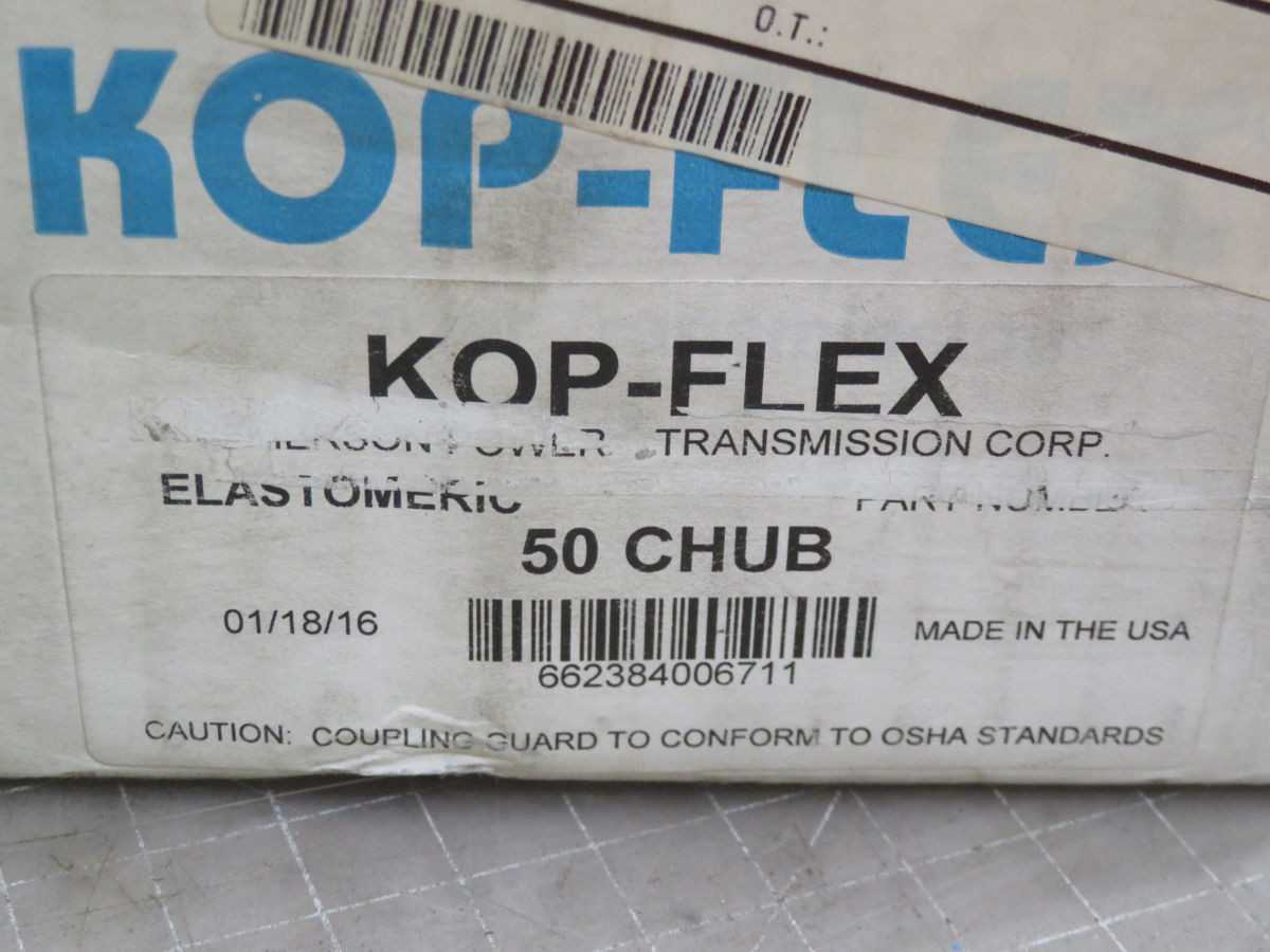 KOP-FLEX 50CHUB 662384006711 ELASTOMERIC COUPLING T262206 - ELASTOMERIC COUPLING
