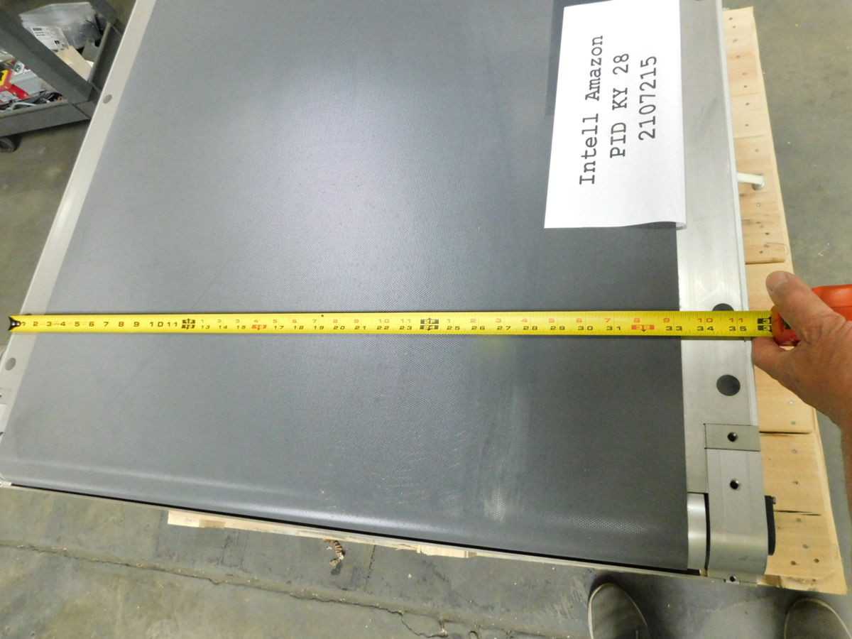 Wipotec OCS 48"L x 31"W Belt Conveyor, 240/480 VAC Dual Voltage - BELT CONVEYOR