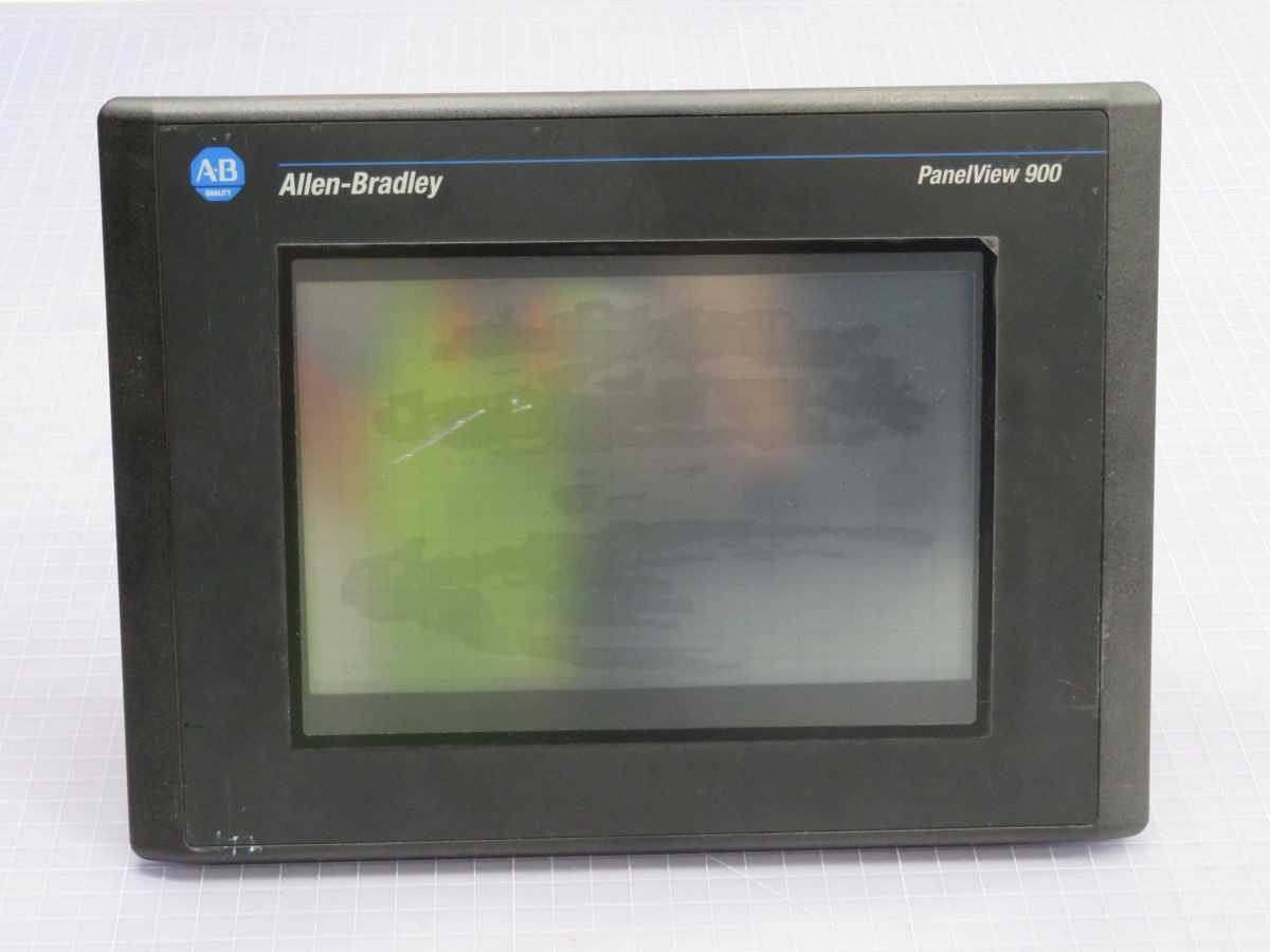 ALLEN BRADLEY 2711-T9A2, 9-INCH DISPLAY, 640X480 RES, DH-485 COMMS, NEMA 4X IP65 RATING - OPERATOR INTERFACE PANELS