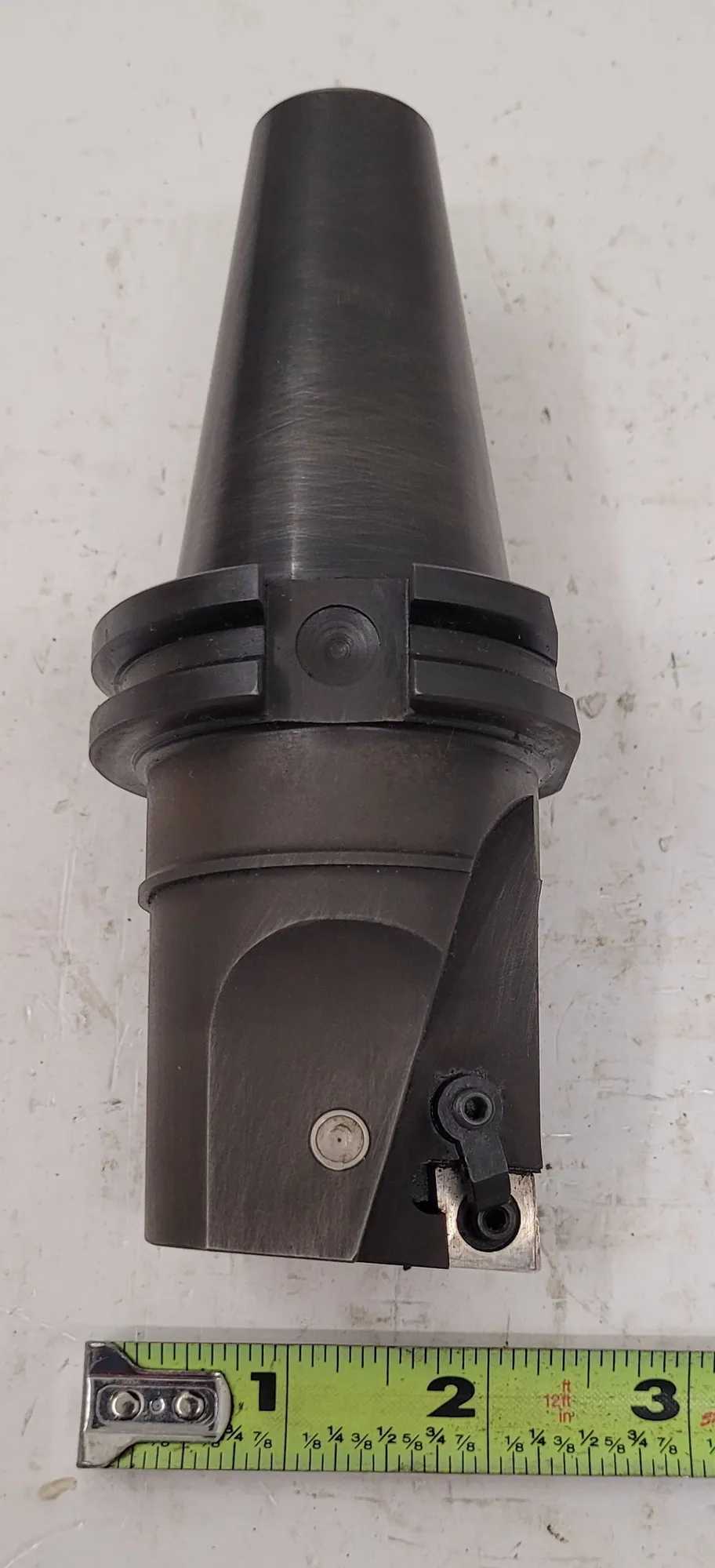 CARBOLOY INDEXABLE END MILL - CAT 40 - 6” OAL - 2.00” END WIDTH - 1.92” BODY DIAMETER - MACHINE TOOLING
