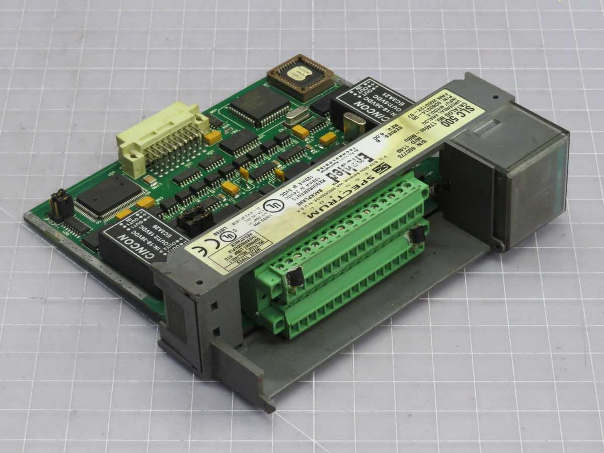 SPECTRUM CONTROLS 1746SC-NI8U PLC INPUT MODULE, 8 PT UNIVERSAL ANALOG, 16 BIT RESOLUTION - PLC MODULES
