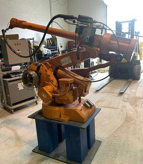 2002 ABB IRB 4400L/10 CNC MIG WELDING ROBOT - 10KG PAYLOAD, 2530MM REACH, S4C PLUS - ARTICULATED ROBOTS