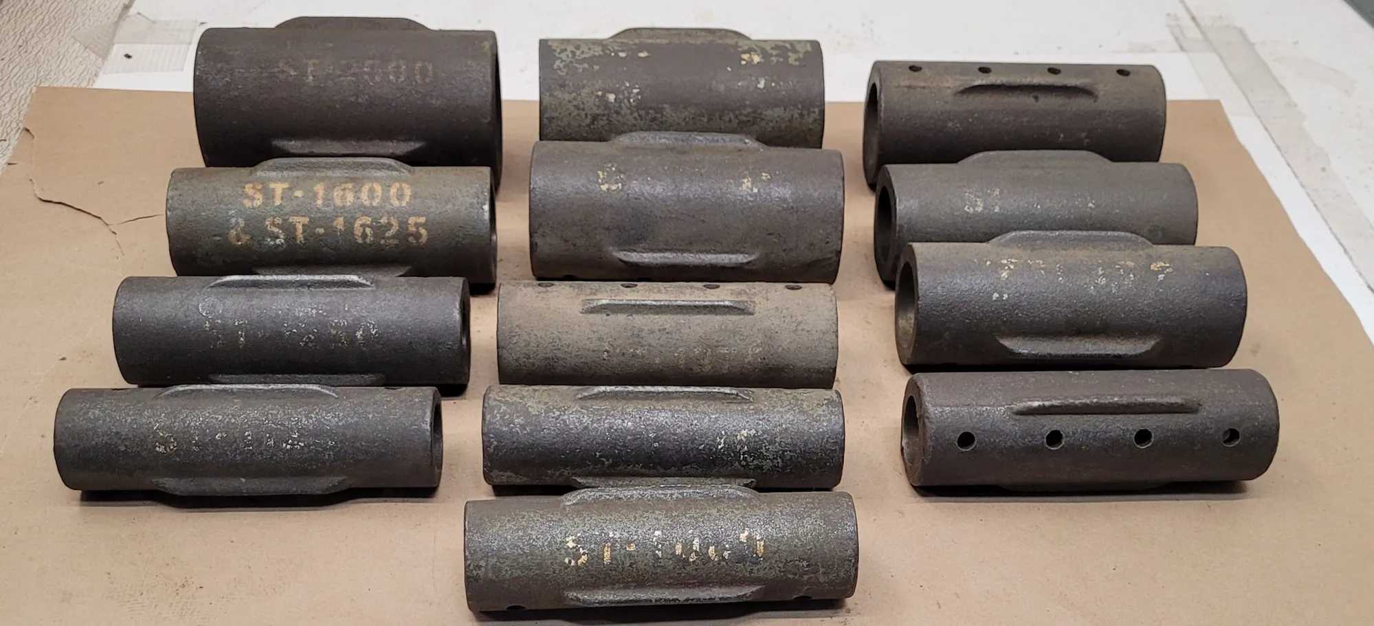 SUNNEN MANDREL SLEEVES, SET OF 13, SIZES ST-1060 TO ST-2500 - MACHINING TOOLING & PARTS