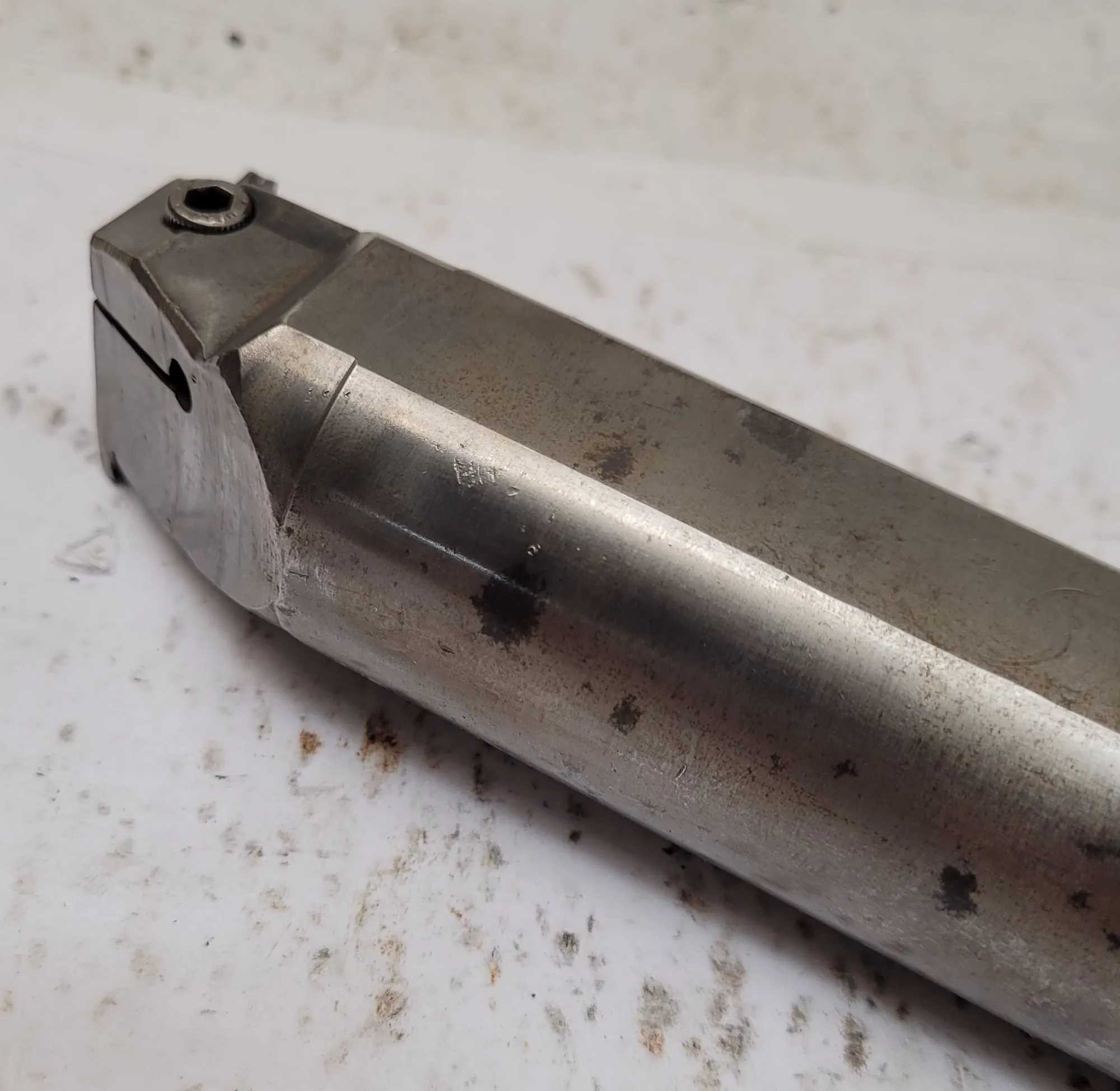 ISCAR HELII-38 1 C-412 INDEXABLE INTERNAL GROOVING TOOLHOLDER, 1-1/5" SHANK, RIGHT HAND - MACHINE TOOLING