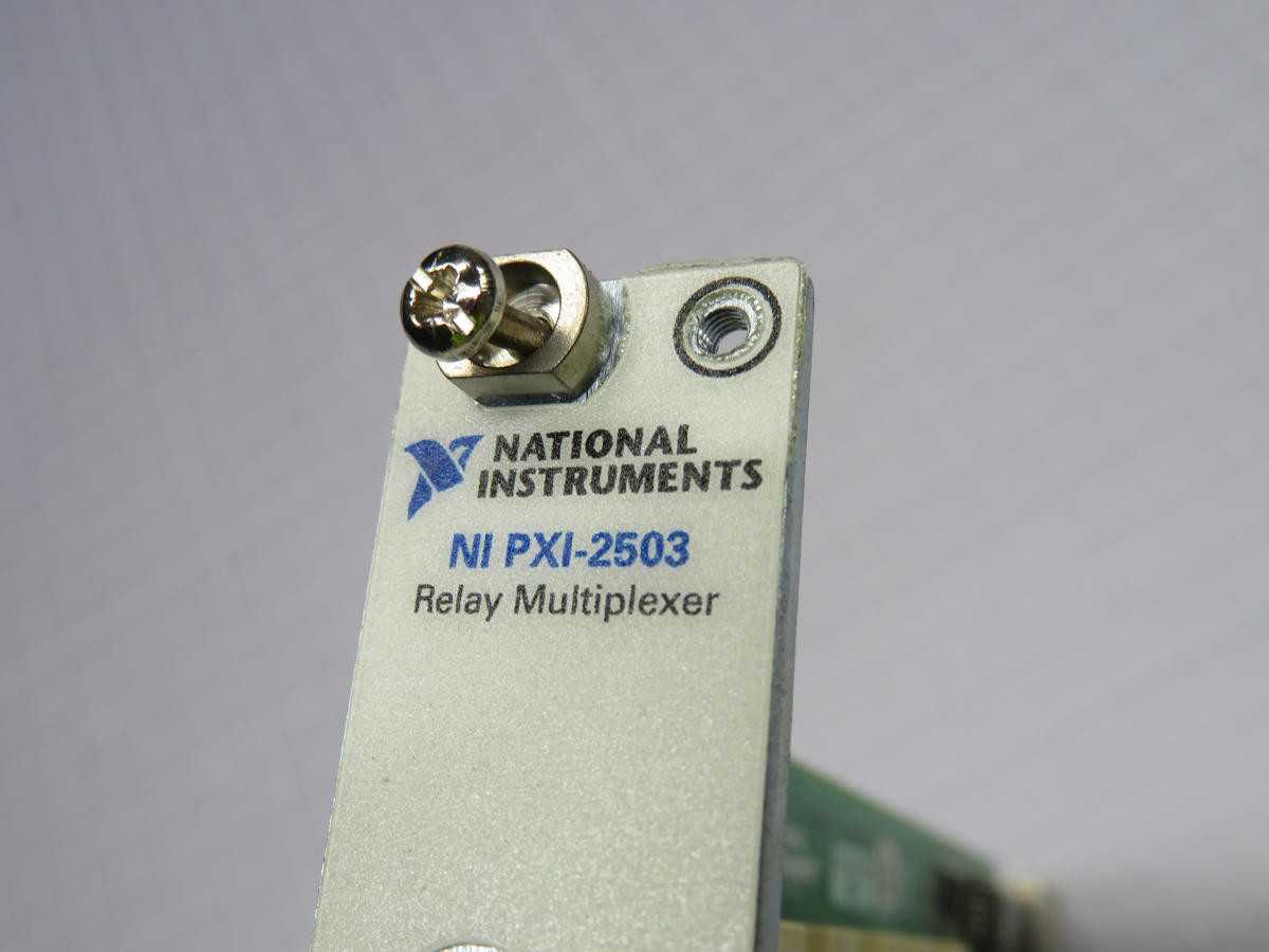 NATIONAL INSTRUMENTS PXI-2503, RELAY MATRIX, 1A CUR, 60V VOLT, 2-WIRE 4X16 MATRIX, 30MHZ BW - AUTOMATION & CONTROLS