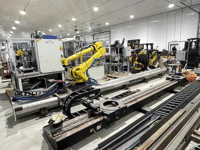 2019 FANUC RTU-1000 7TH-AXIS ROBOT TRANSFER UNIT, 20FT TRAVEL, 700KG CAPACITY - ARTICULATED ROBOTS