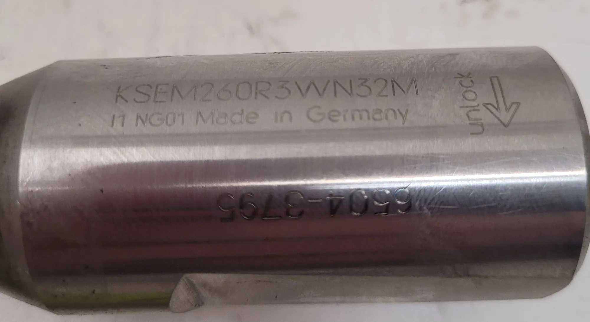 KENNAMETAL KSEM260R3WN32M INDEXABLE DRILL (1.0236IN DIA, 3.0709IN MAX DEPTH) - MACHINING TOOLING & PARTS