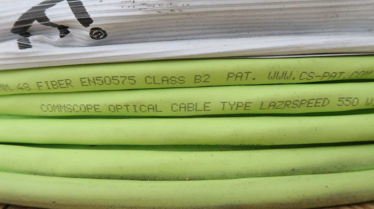 COMMSCOPE N-048-MP-5G-F12LM/B2 48, OM5 FIBER, 48 FIBERS, 1686 METERS LENGTH - FIBER OPTIC CABLE