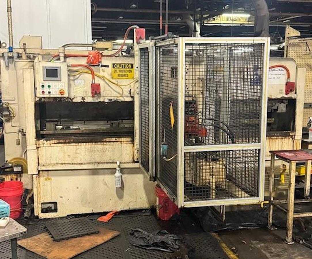 1986 Excello 3251S Roto-Flo Spline Roller, 48" Rack, 55" Stroke, 40 HP, 35,000 lbs - ARTICULATED ROBOTS