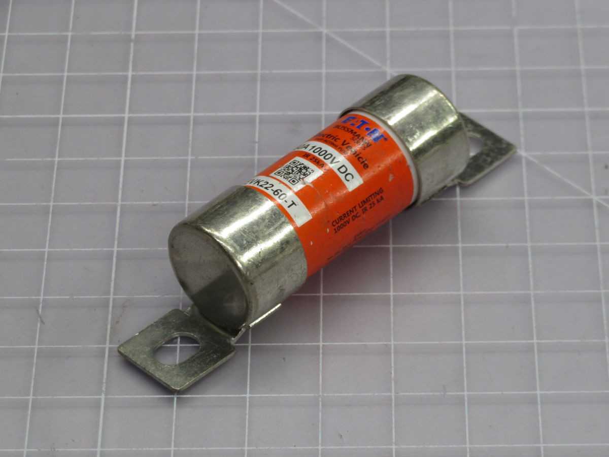 LOT OF 50 EATON EVK22-60-T FAST-ACTING FUSE T262941 - FUSES