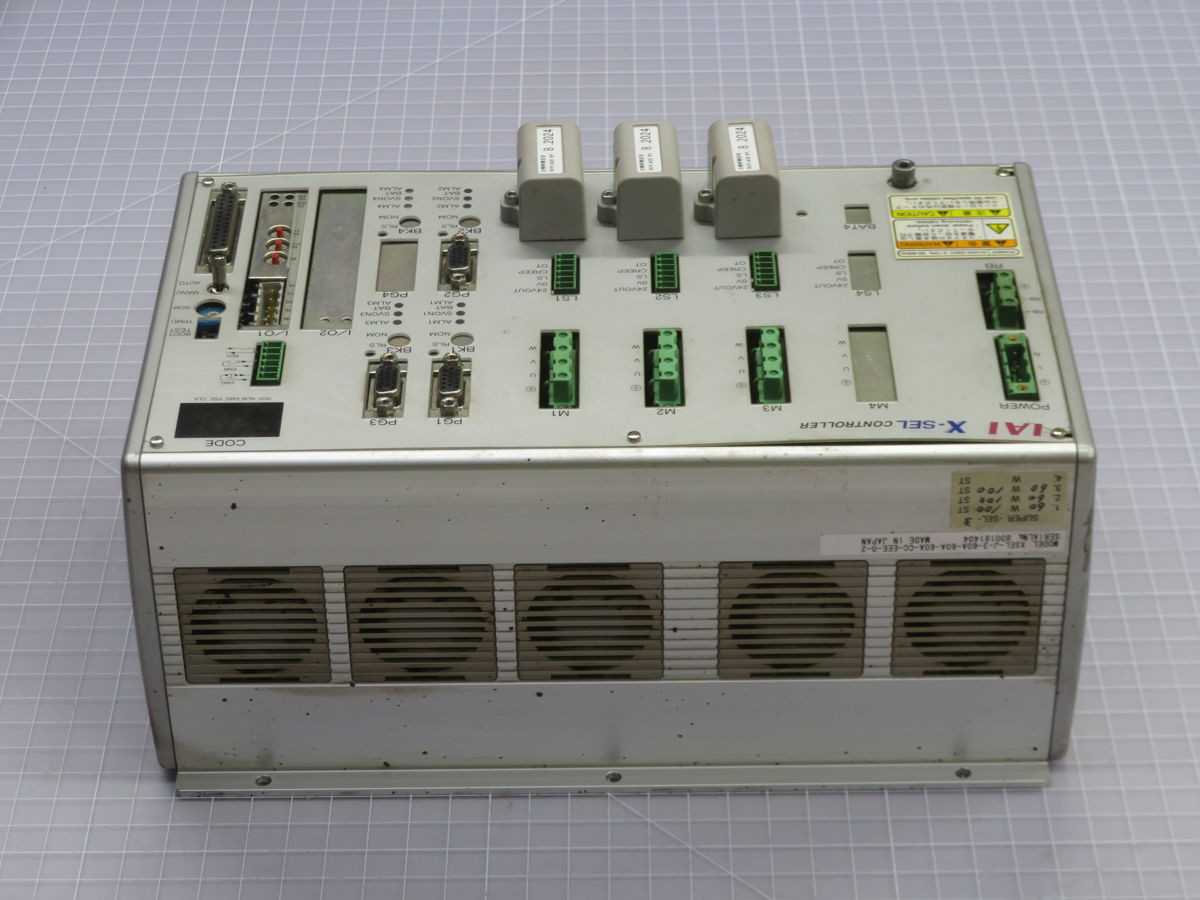 IAI XSEL-J-3-60A-60A-60A-CC-EEE-0-2 PROGRAM CONTROLER T262140 - AUTOMATION & CONTROLS