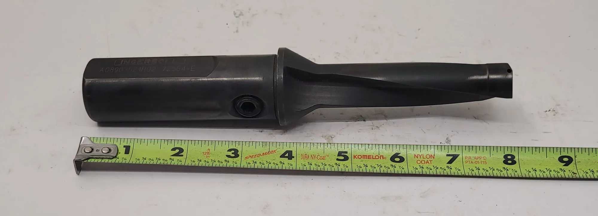 INGERSOLL A08903521R02 INDEXABLE INSERT DRILL, 2 FLUTES, 1" MAX CUT, 1.25" SHANK - MACHINING ACCESSORIES & TOOLING