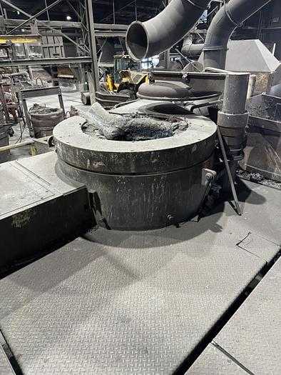 2010 INDUCTOTHERM VIP POWER TRAK 2000-5CR, 4MT INDUCTION MELT SYS 2000KW 700HZ 4MT 2175KVA - MELTING FURNACE