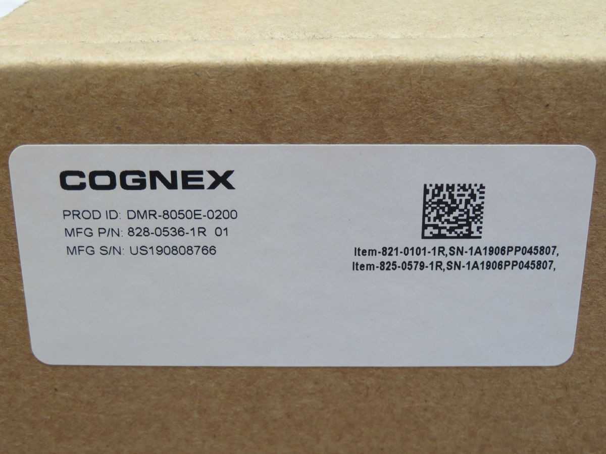 Cognex DMR-8050E-0200 Barcode Scanner 828-0536-1R T267485 - SCANNERS