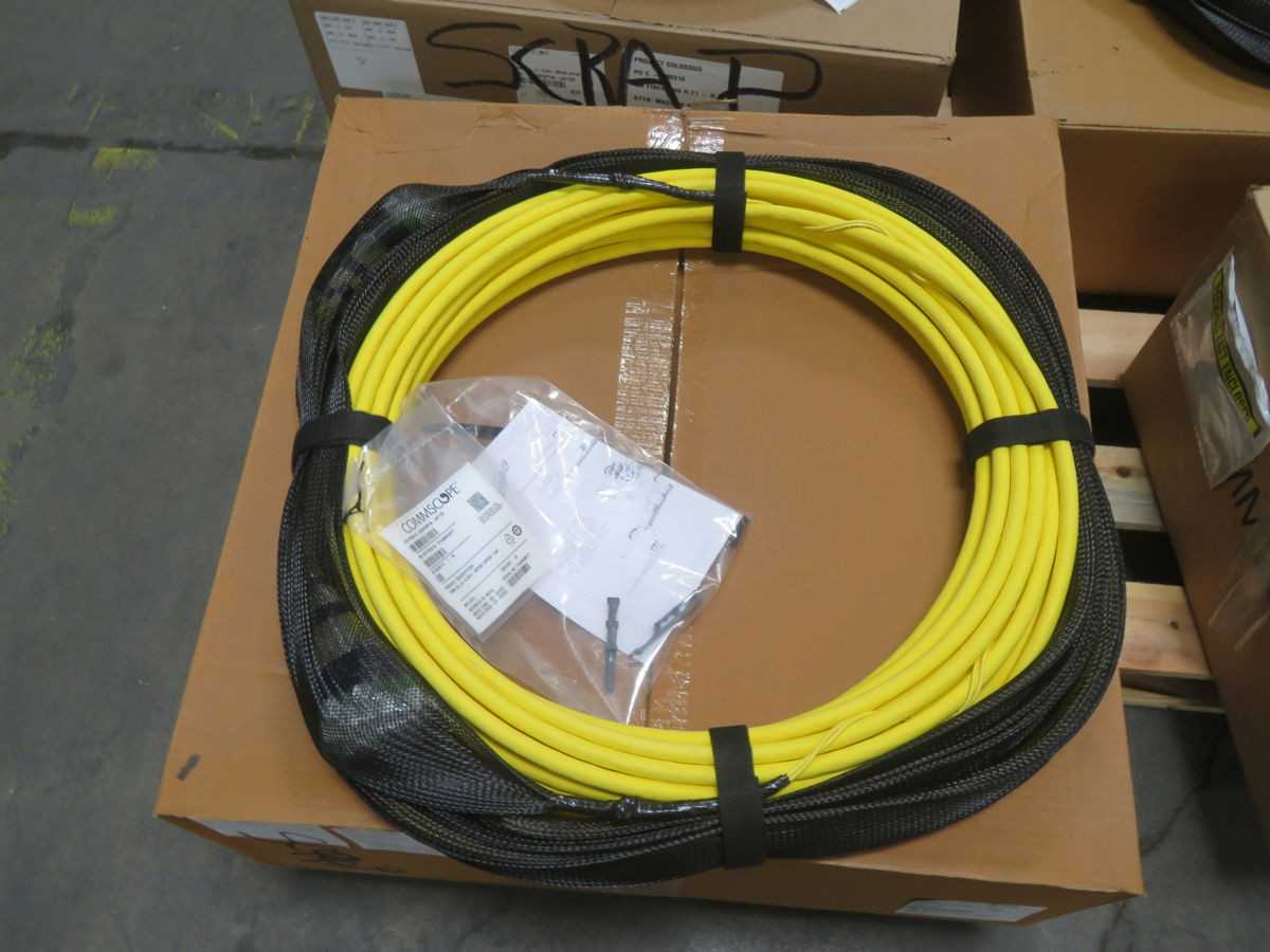 Commscope UJGQPQPTM-JKF133 High-Performance 144-Fiber Singlemode Trunk T268338 - FIBER OPTIC CABLE