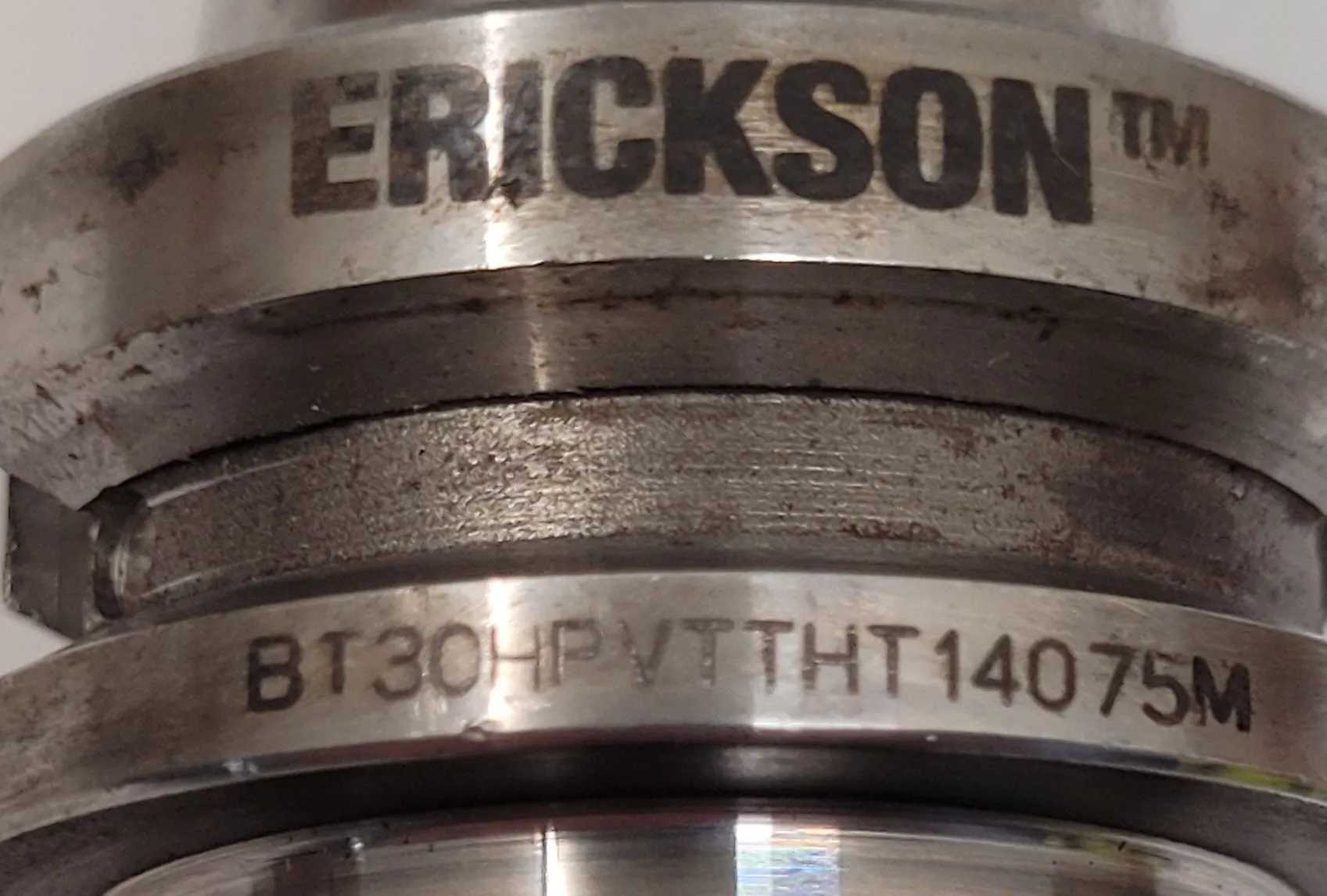 ERICKSON BT30HPVTTHT14075M CHUCK END MILL HOLDER (CAT30 TAPER) - MACHINING TOOLING & PARTS