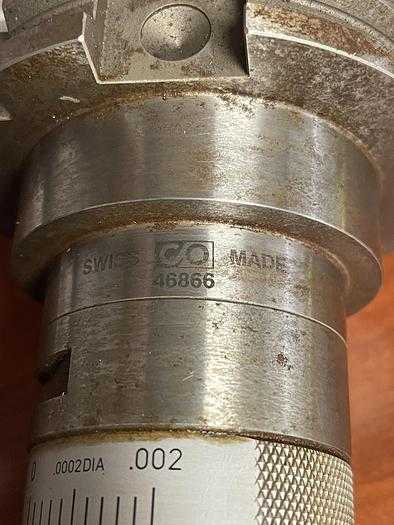 C/O SWISS MADE 46866 CAT 45 TOOL HOLDER WITH 18036 BORING HEAD, 2"-2-3/4" - TOOL HOLDERS