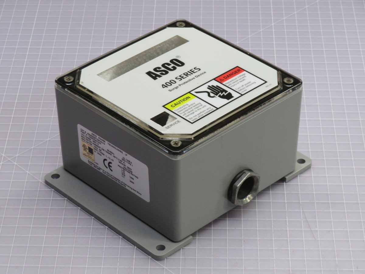 ASCO Power 430480DP10ACSJ10 Surge Suppressor T258841 - TE05XDS104X Model - SURGE SUPPRESSOR