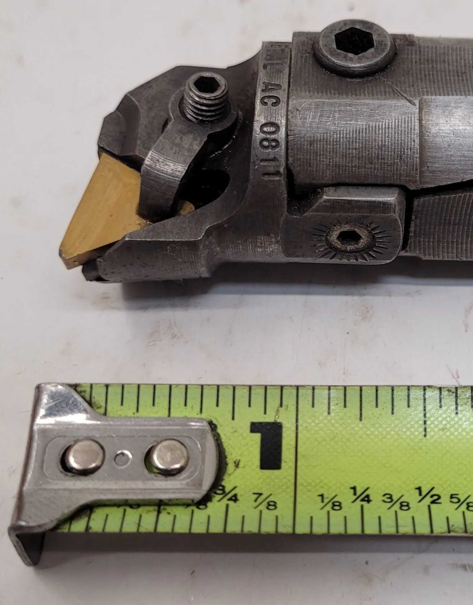 KENNAMETAL BMCS 8608 BORING BAR SHANK/HEAD DIAMETER 1.0IN OVERALL LENGTH 5.25IN - MACHINING TOOLING & PARTS