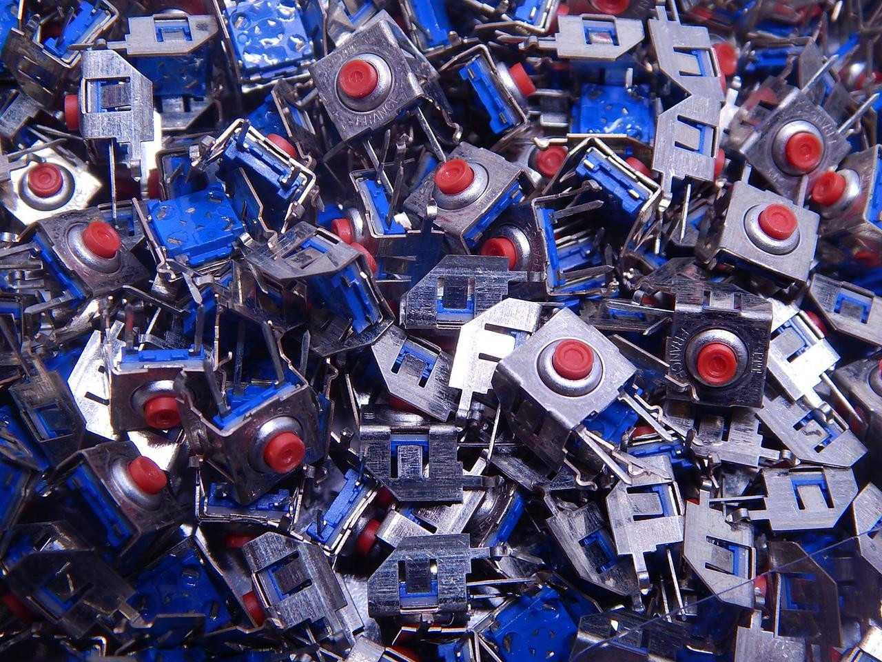 LOT OF 7000 PUSH BUTTON SWITCH SPST - INSPECTION & MEASUREMENT