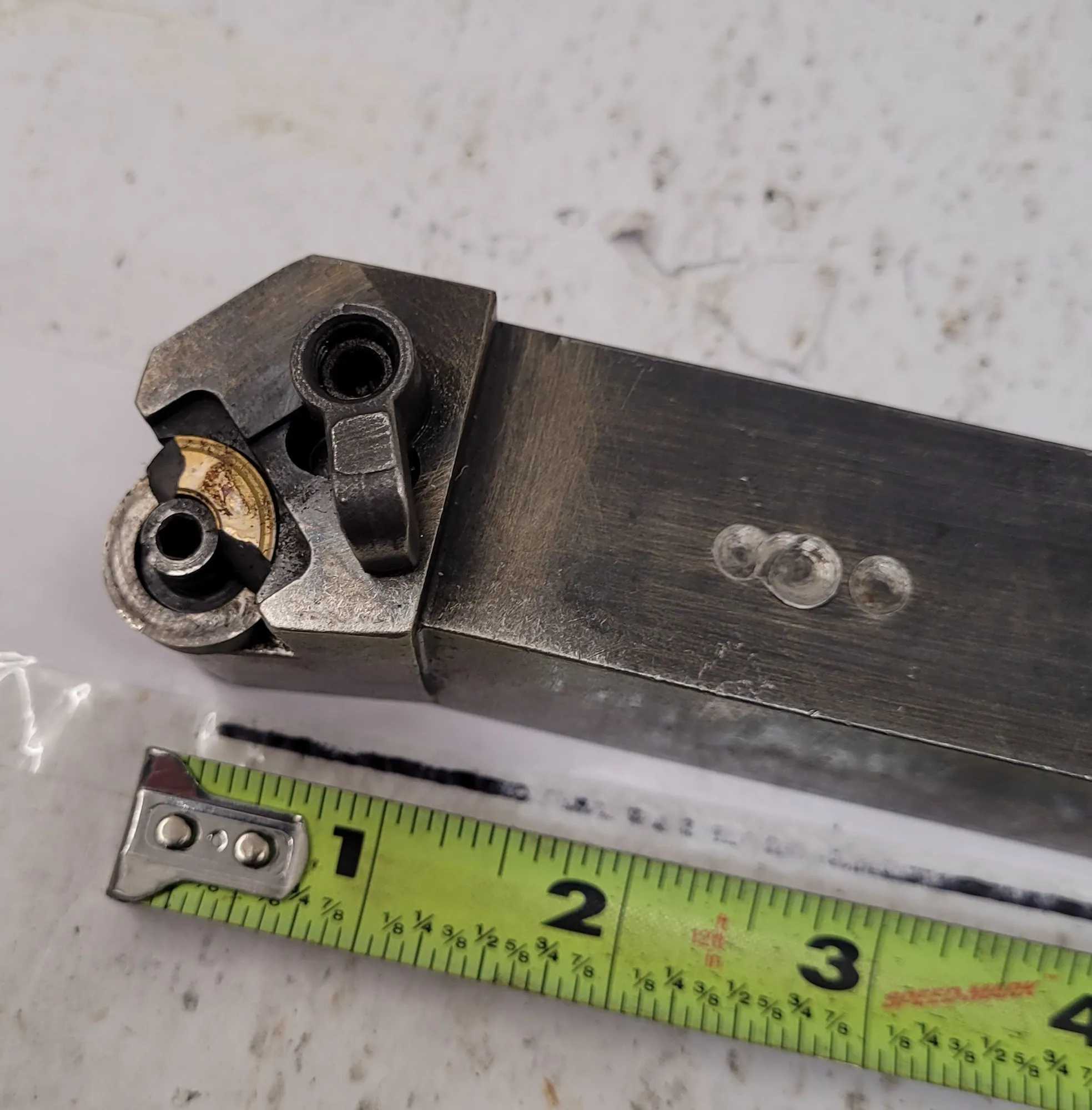 KENNAMETAL MRGNR-206D KENLOC TOOLHOLDER - NEGATIVE RAKE - 1.25 IN SHANK HEIGHT/WIDTH - MACHINING TOOLING & PARTS