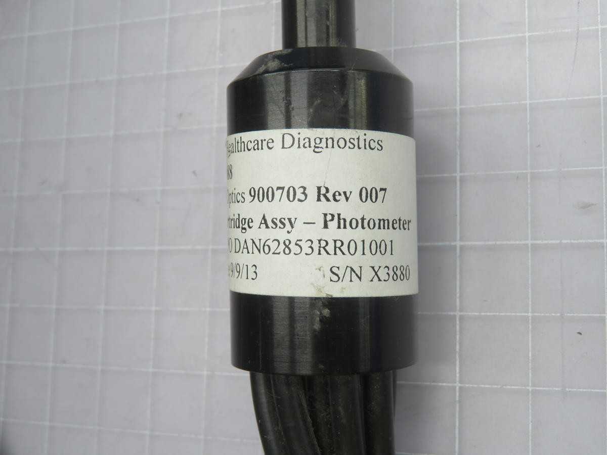SIEMENS DAN62853RR01001 SPECTROPHOTOMETER, 340-750 NM WAVELENGTH, HALOGEN LAMP, PHOTODIODE ARRAY - INSTRUMENTATION