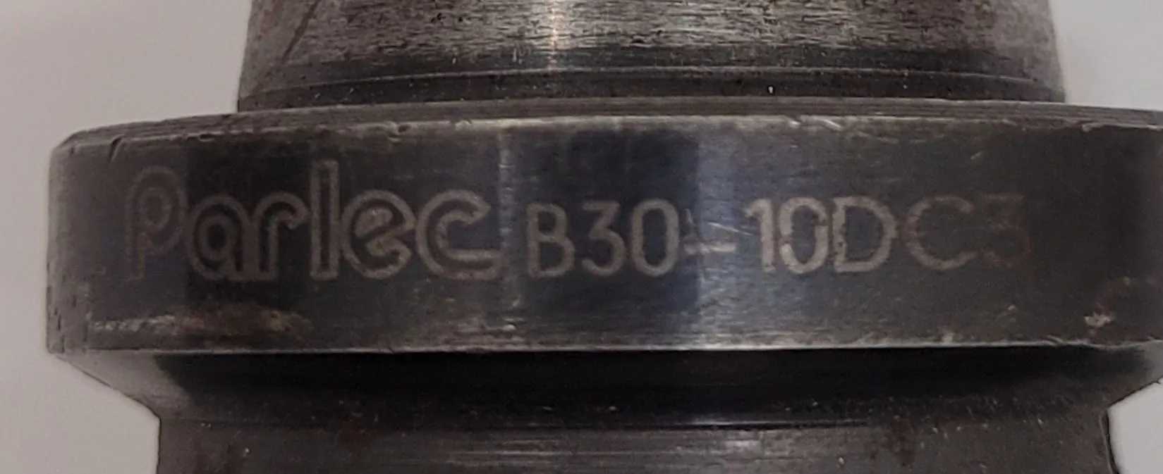 PARLEC B30-10DC3 TOOL HOLDER, CAT30 TAPER TYPE, OAL 5.82IN, BORE ID .75IN - MACHINING TOOLING & PARTS