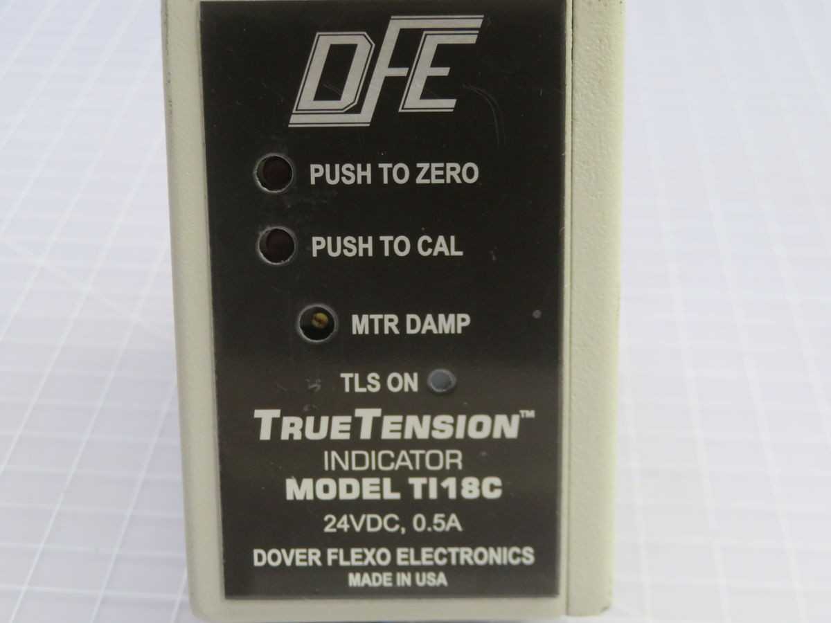 DOVER FLEXO T118C TENSION INDICATOR T262637 - SENSORS