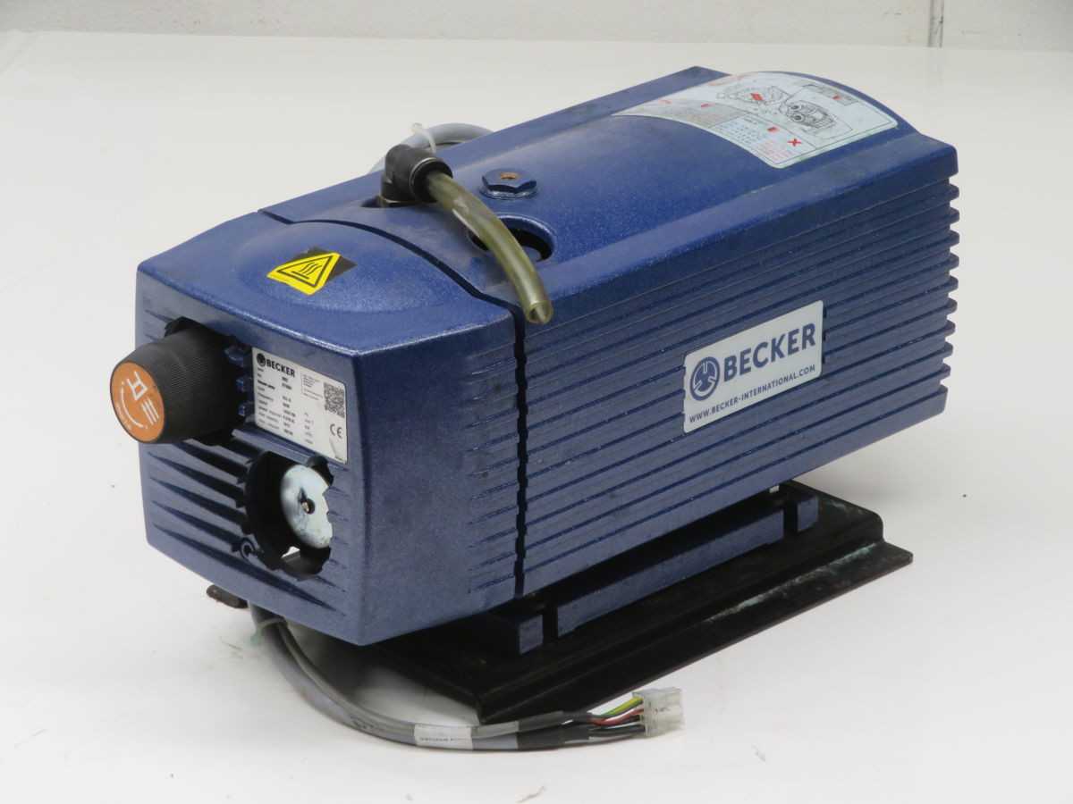 BECKER VX4.10 VACUUM PUMP T261379 - INDUSTRIAL PARTS