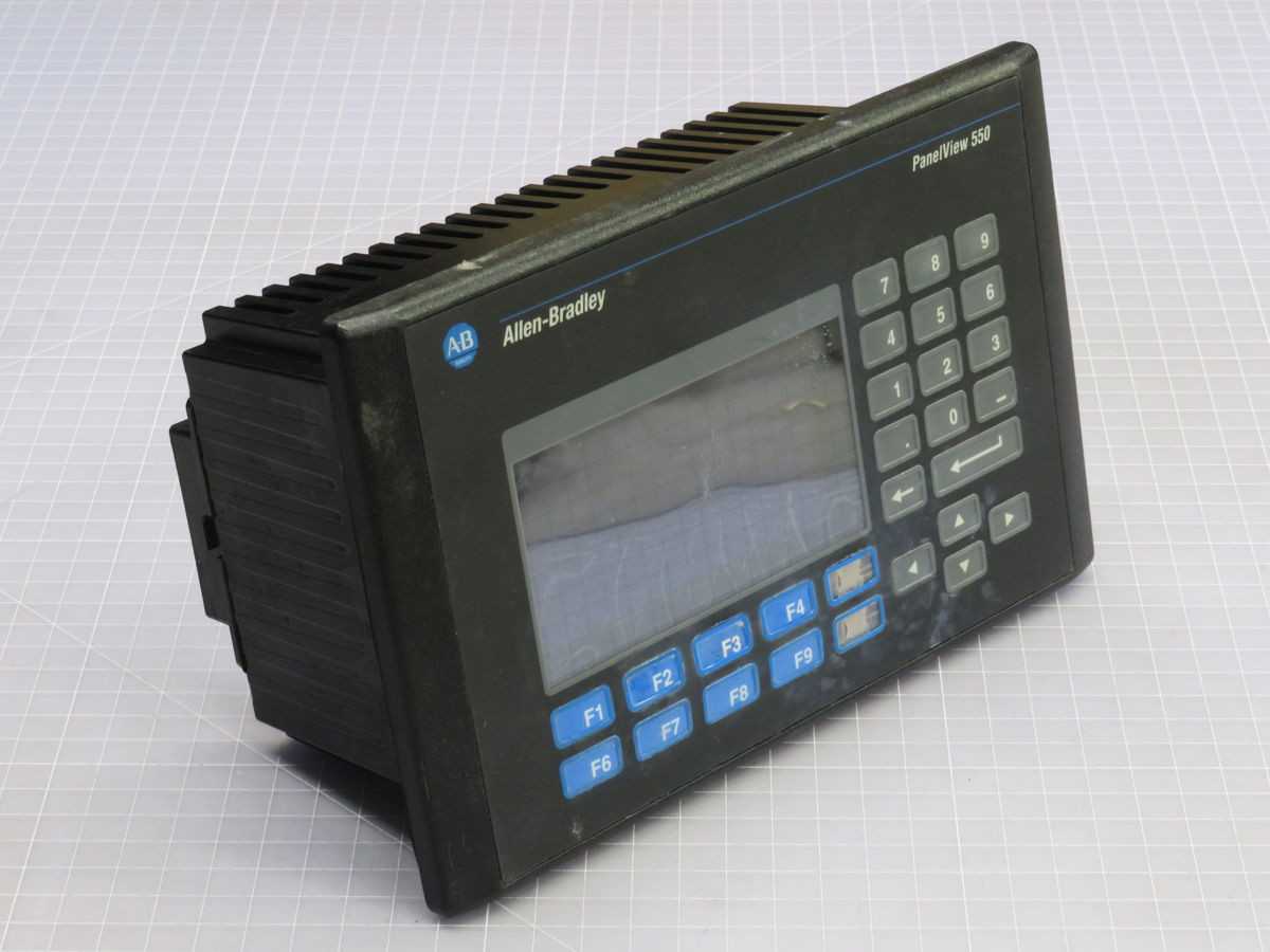 ALLEN BRADLEY 2711-B5A2 CONTROL PANEL, 5.3" MONO DISPLAY, NEMA 4X/IP65 ENCLOSURE - OPERATOR INTERFACE PANELS