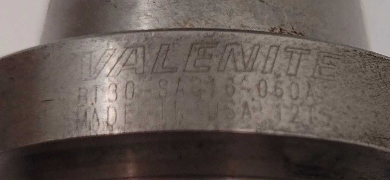VALENITE BT30 SAC16-060A COLLET HOLDER (CAT 30) - MACHINING TOOLING & PARTS