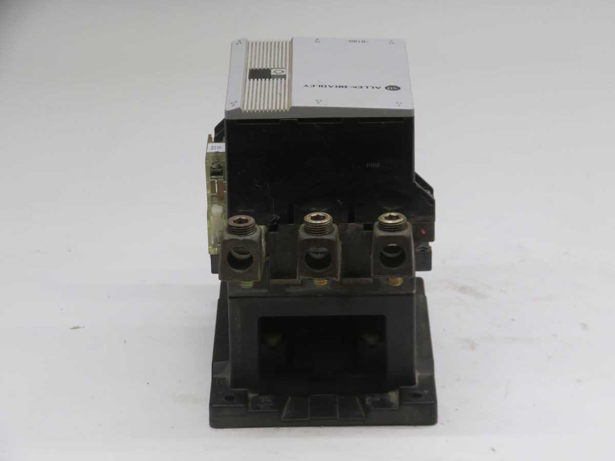 ALLEN BRADLEY, 100-B180NB3, CONTACTORS, 3-POLE, 180A CURRENT, 1 NO AUX, 1 NC AUX - CONTACTORS