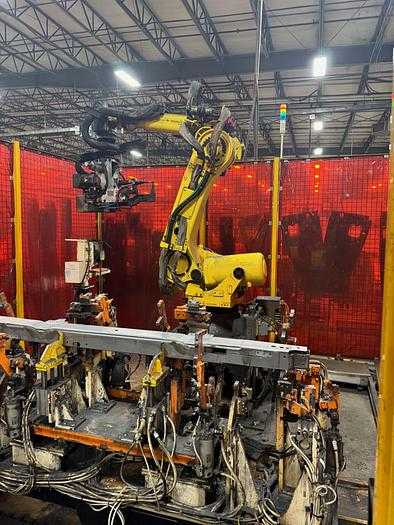 2016 FANUC R-2000IC/165F ARTICULATED ROBOT, 165KG PAYLOAD, 2655MM REACH, R-30IB CONTROLLER - ARTICULATED ROBOTS