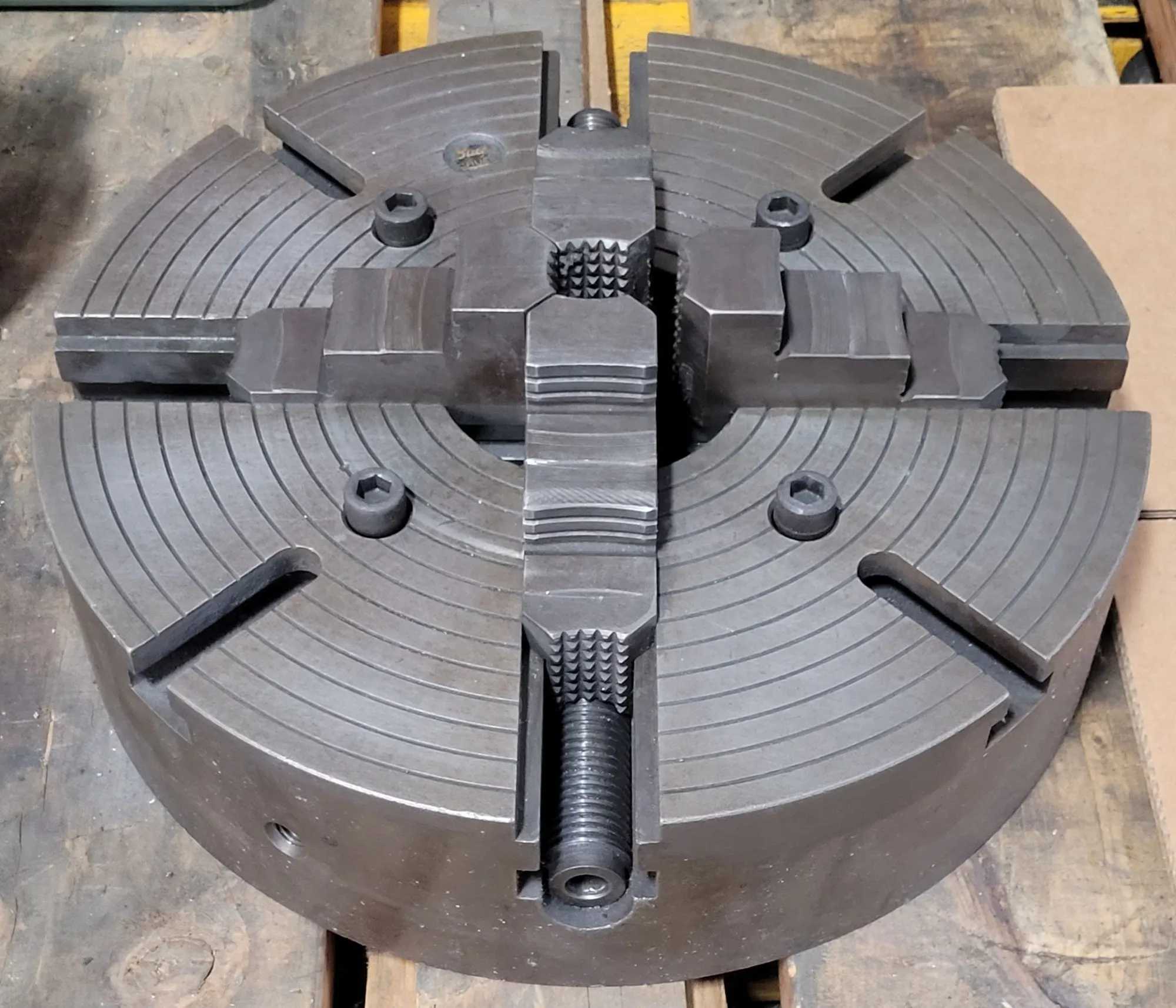 BUCK 18 INCH 4 JAW LATHE CHUCK - MACHINING TOOLING & PARTS