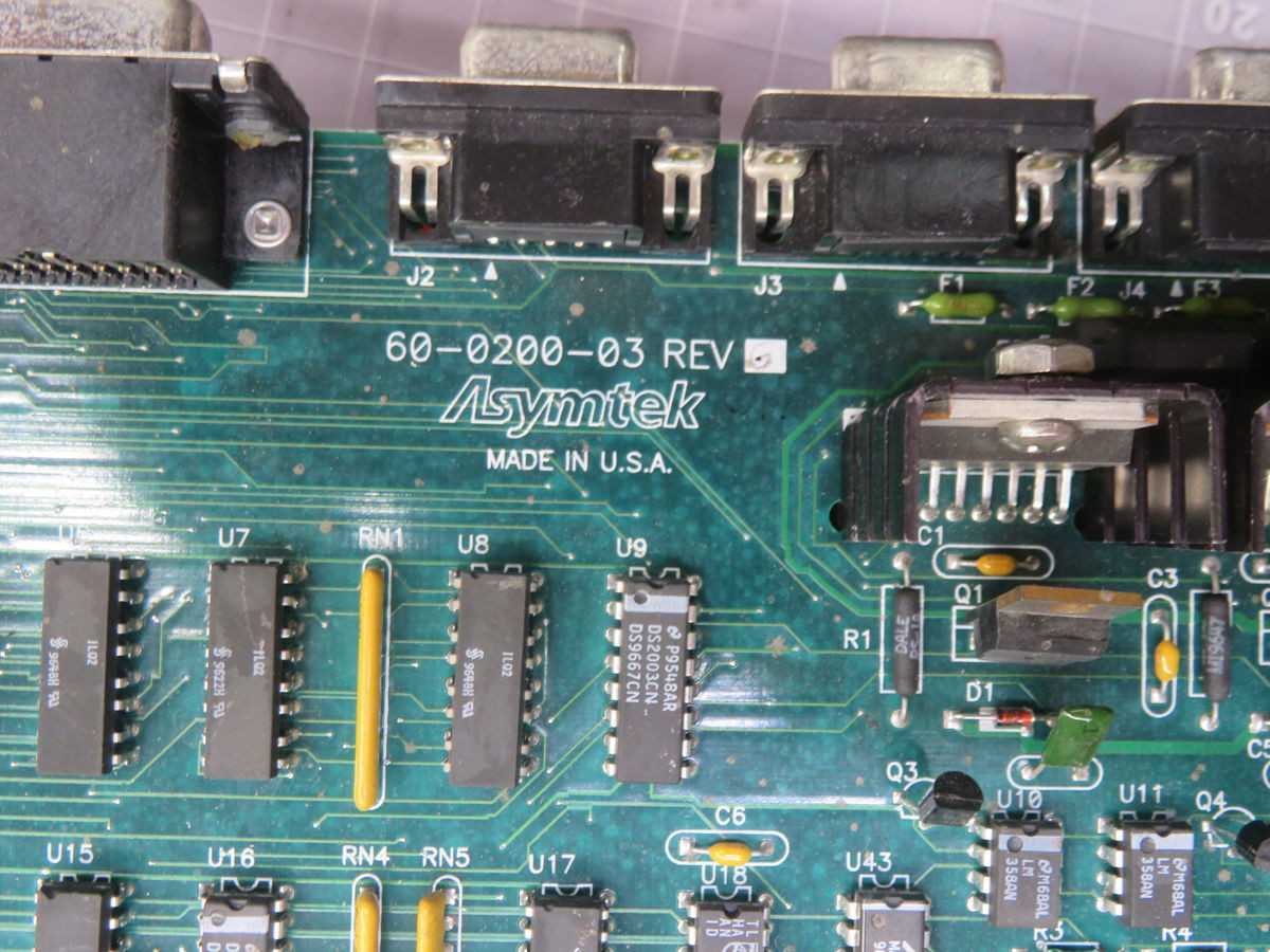 ASYMTEK 05-0000-20 60-0200-03 CIRCUIT BOARD T264338 - PCB CIRCUIT BOARDS